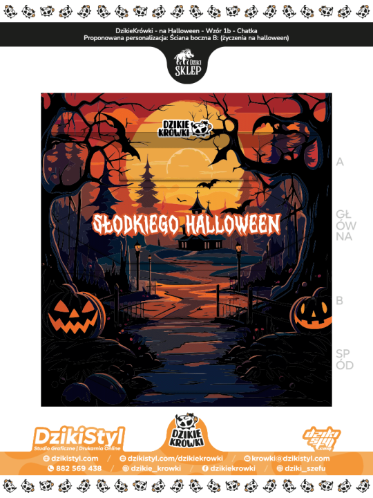 DzikieKrówki - na Halloween - Wzór 1b - Chatka - Makieta.png