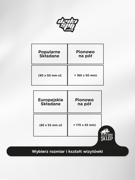 Rozmiary Papieru - Wizytówki składane pionowo - Zdjęcie produktu 2.png