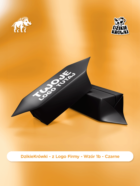 DzikieKrówki - z logo firmy - Wzór 1b - Czarne.png