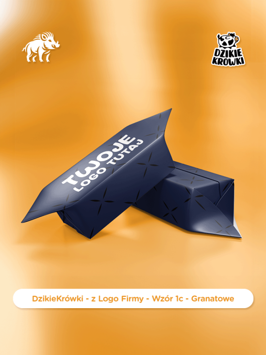 DzikieKrówki - z logo firmy - Wzór 1c - Granatowe.png