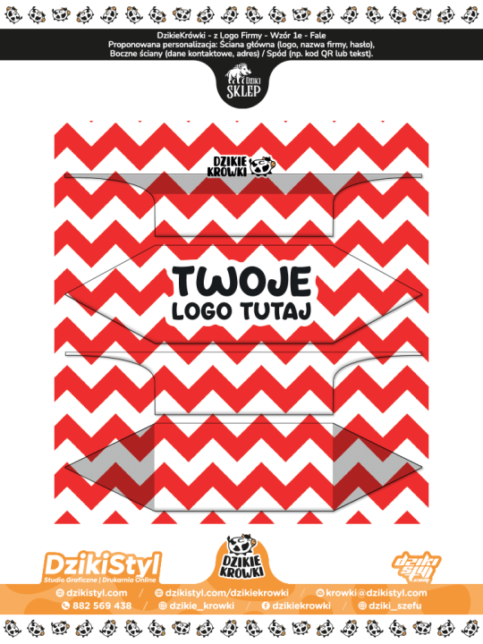 DzikieKrówki - z logo firmy - Wzór 1e - Fale - Makieta.png