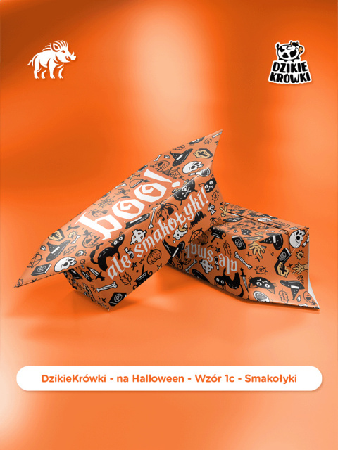 Dzikie Krówki - na Halloween - Wzór 1c - Smakołyki