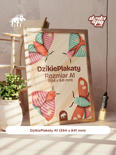 Dzikie Plakaty - A1 (594 x 841 mm)