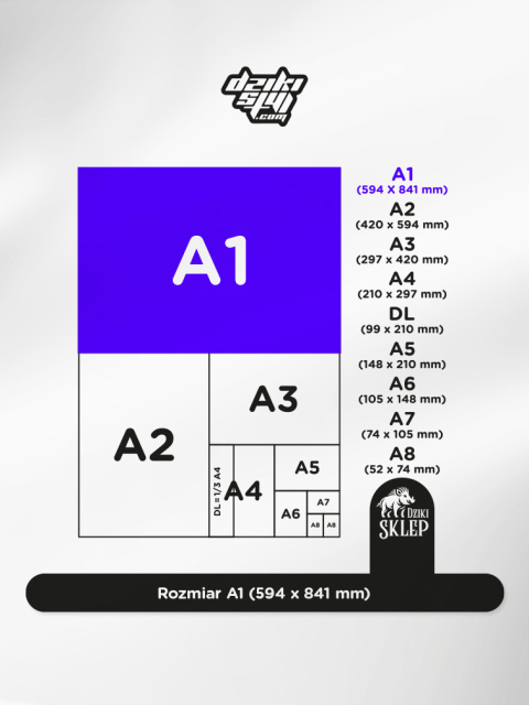 Dzikie Plakaty - A1 (594 x 841 mm)