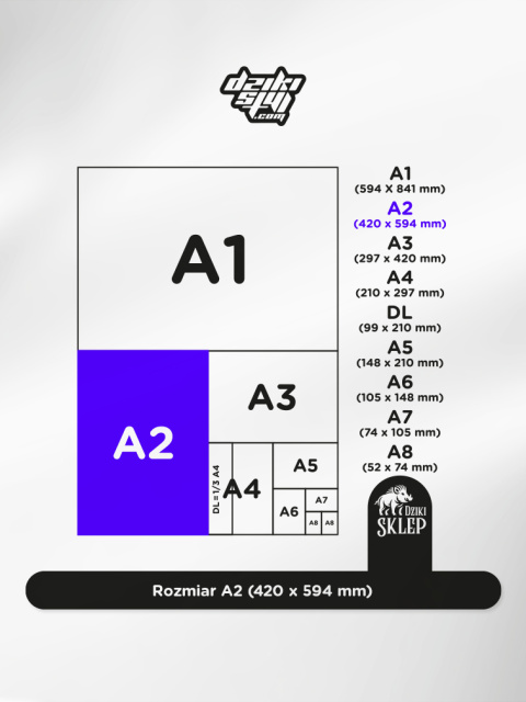 Dzikie Plakaty - A2 (420 x 594 mm)