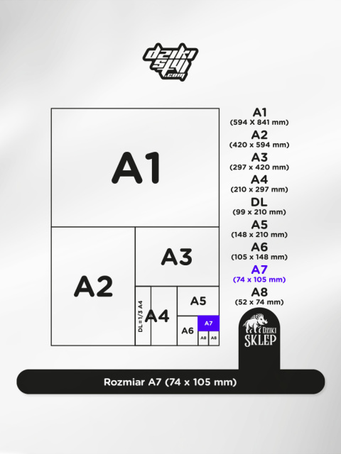 Dzikie Ulotki - A7 (74 x 105 mm)