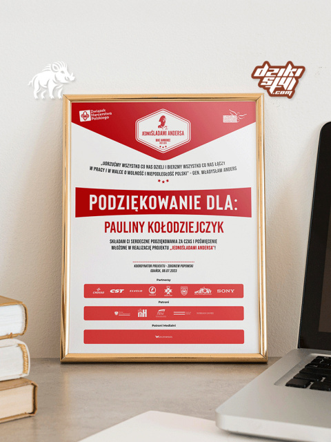 Dzikie Dyplomy - Uszlachetniane (aksamit) - A5 (148 x 210 mm)