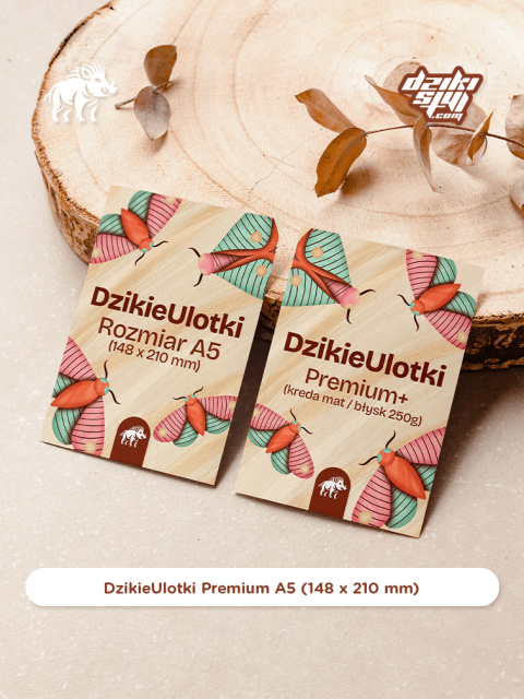 Dzikie Ulotki Premium - A5 (148 x 210 mm)