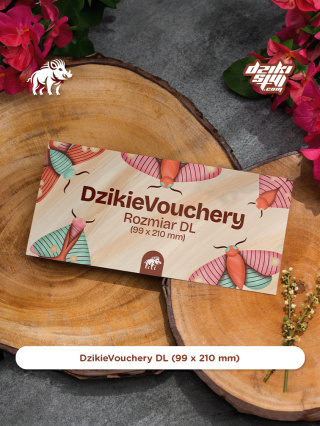 Dzikie Vouchery - Klasyczne - DL (99 x 210 mm)