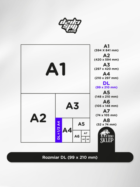 Dzikie Vouchery - Uszlachetniane (błysk / mat) - DL (99 x 210 mm)