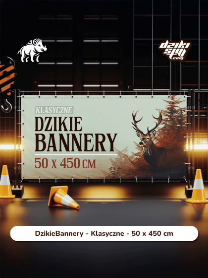 Dzikie Bannery - Klasyczne - 50 x 450 cm