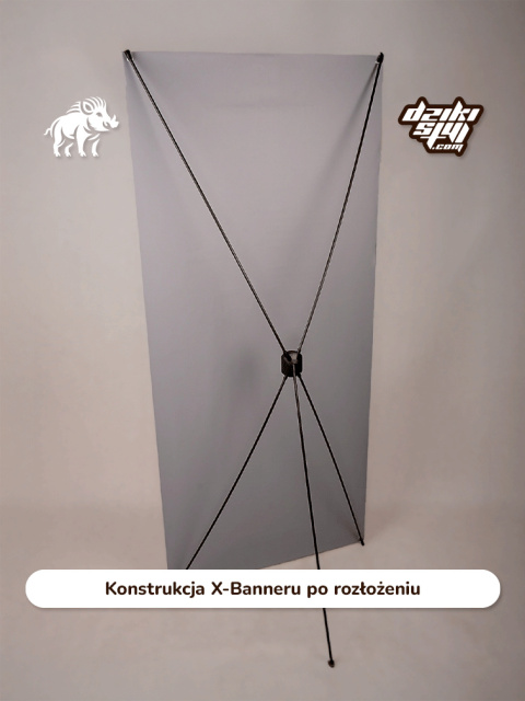 Dzikie X-Bannery - Klasyczne - 80 x 180 cm