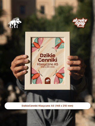 Dzikie Cenniki - Klasyczne - A5 (148 x 210 mm)
