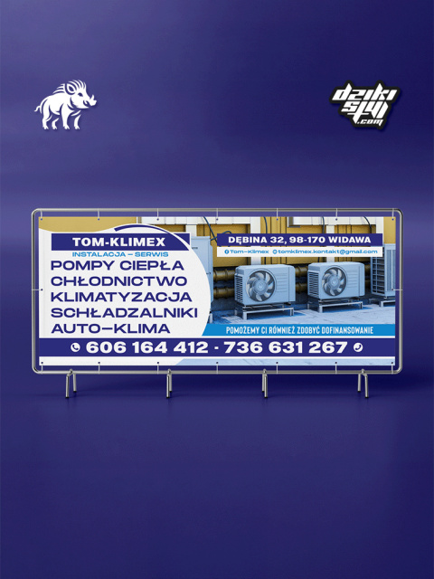 Projekt Graficzny - Banner - Firmowy / Reklamowy Projekt Graficzny - Banner - Firmowy / Reklamowy
