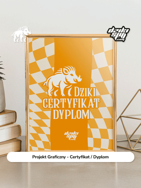 Projekt Graficzny - Certyfikat / Dyplom Projekt Graficzny - Certyfikat / Dyplom