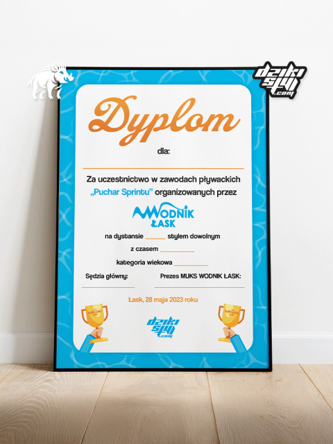Projekt Graficzny - Certyfikat / Dyplom Projekt Graficzny - Certyfikat / Dyplom