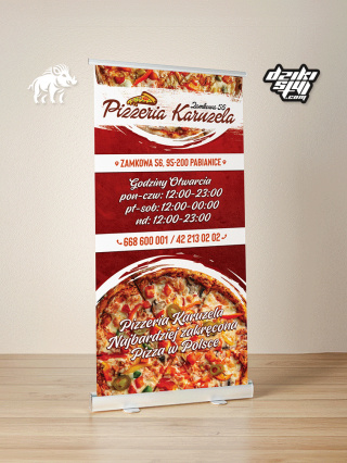 Projekt Graficzny - Rollup - Firmowy / Reklamowy