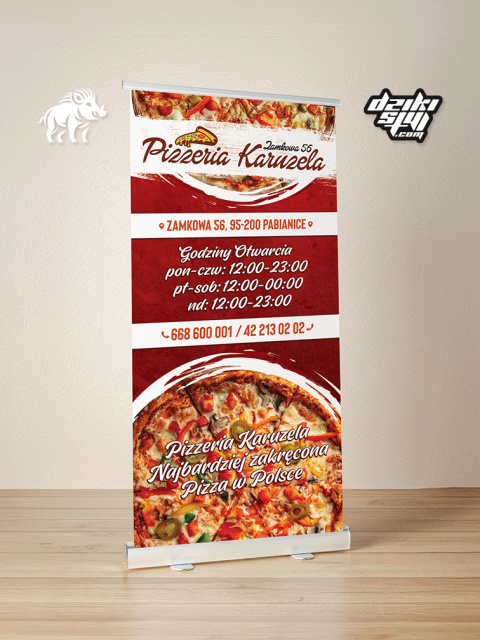 Projekt Graficzny - Rollup - Firmowy / Reklamowy Projekt Graficzny - Rollup - Firmowy / Reklamowy