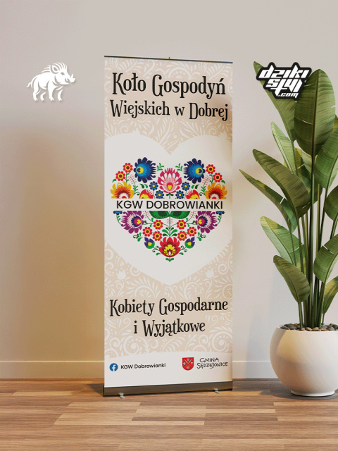 Projekt Graficzny - Rollup - Firmowy / Reklamowy Projekt Graficzny - Rollup - Firmowy / Reklamowy