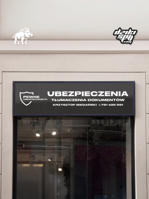 Projekt Graficzny - Szyld - Firmowy / Reklamowy Projekt Graficzny - Szyld - Firmowy / Reklamowy