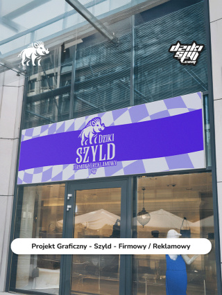 Projekt Graficzny - Szyld - Firmowy / Reklamowy