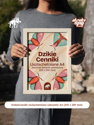 Dzikie Cenniki - Uszlachetniane (aksamit) - A4 (210 x 297 mm)