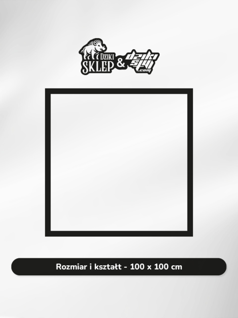 Dzikie Szyldy - Dibond 2 mm - 100 x 100 cm Dzikie Szyldy - Dibond 2 mm - 100 x 100 cm
