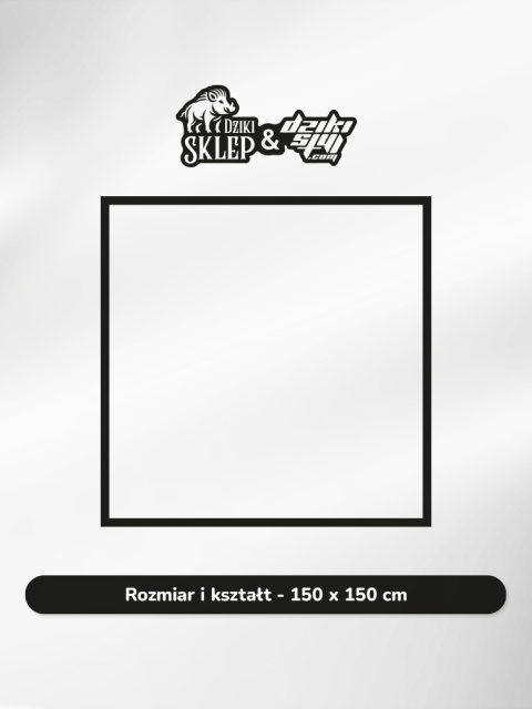 Dzikie Szyldy - Dibond 2 mm - 150 x 150 cm Dzikie Szyldy - Dibond 2 mm - 150 x 150 cm