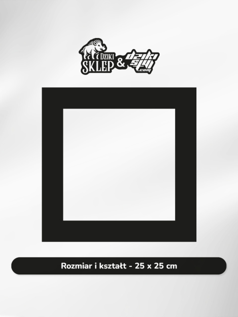 Dzikie Tabliczki - Dibond 2 mm - 25 x 25 cm Dzikie Tabliczki - Dibond 2 mm - 25 x 25 cm