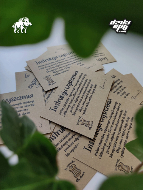 Dzikie Wizytówki - Ekologiczne - Materica Kraft 250g Eco Dzikie Wizytówki - Ekologiczne - Materica Kraft 250g Eco